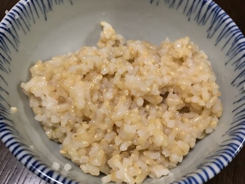 活力鍋で発芽玄米の炊き方覚書